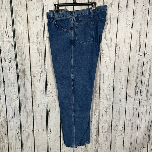 Rustler Extra Rugged Straight Leg Regular Fit Heavyweight Denim Jeans 42 x 30 - Picture 4 of 7